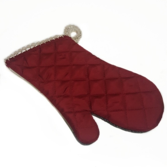 Handmade Farm Fresh Rooster Cooking Oven Mitt - Picture 6 of 7